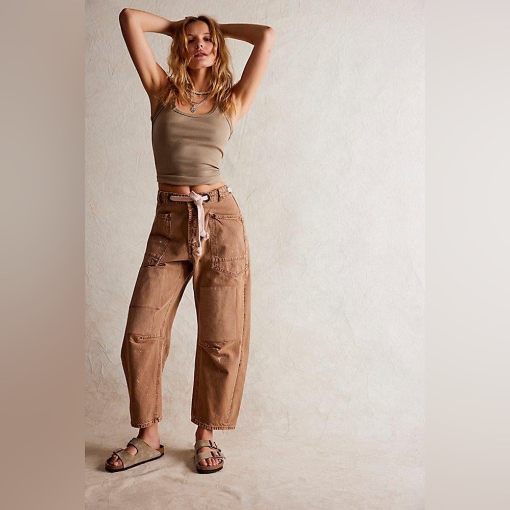 Free People Moxy Barrel Jeans